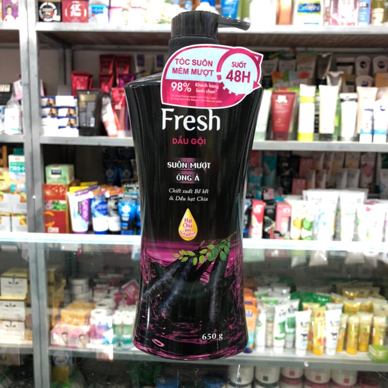 Dầu Gội Fresh 650g đủ màu mùi