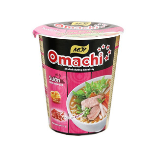  Mì Ly khoai tây Omachi xốt bò hầm Sườn hầm  68g 