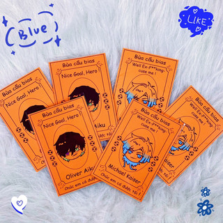 Card Blue Block | Thẻ bài Blue Lock bóc pack nhân phẩm Anime Blue Lock Kaiser , Oliver