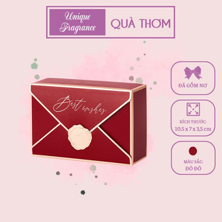 Hộp quà cưới - set 50 hộp quà hình phong bì xinh xắn làm quà đám cưới, quà sự kiện, quà doanh nghiệp - UNIQUE FRAGRANCE