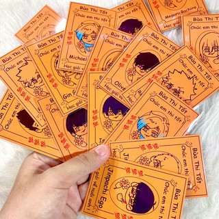 Card Blue Lock | Thẻ bài Thi Tốt Blue Lock bóc Pack Nhân Phẩm | Anime Blue Lock Bachira, Chigiri, Ryusei, Isagi
