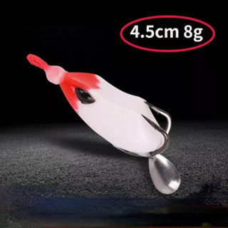  mồi giả Mồi Câu Cá Giả Hình Con Ếch 4.5cm   8g Super Frog Lure Mồi giả câu cá lóc máy câu cá 
