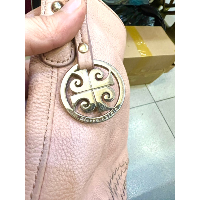 Pass túi pierre cardin Pháp, da bò thật