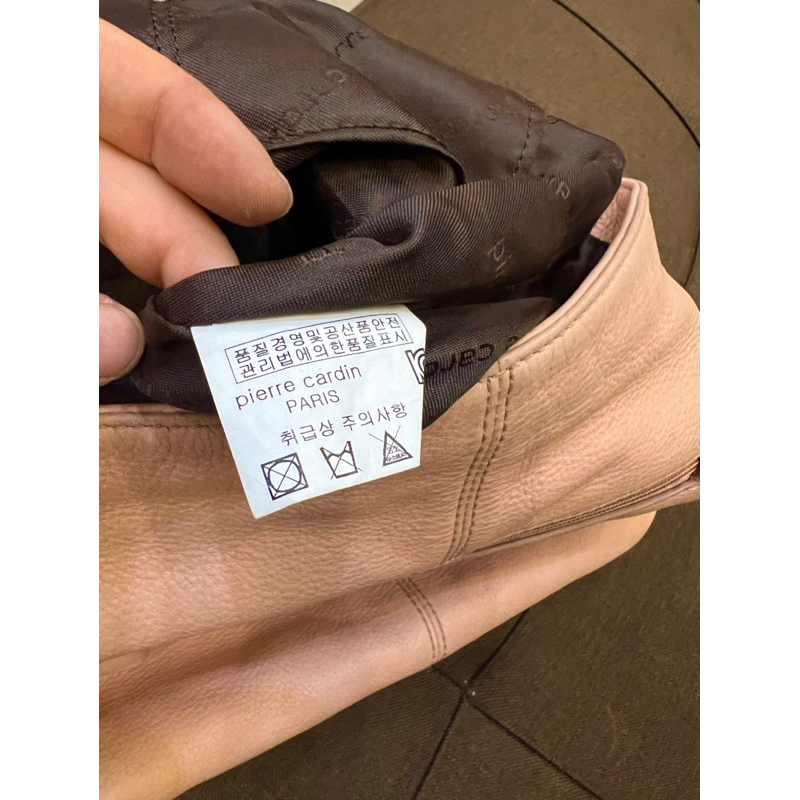 Pass túi pierre cardin Pháp, da bò thật