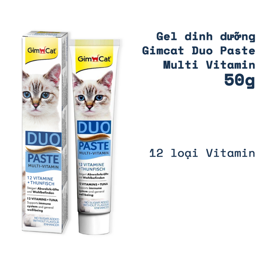GimCat Gel 50gr - Gel Dinh Dưỡng Hàng Đầu Cho Mèo Đến Từ Đức
