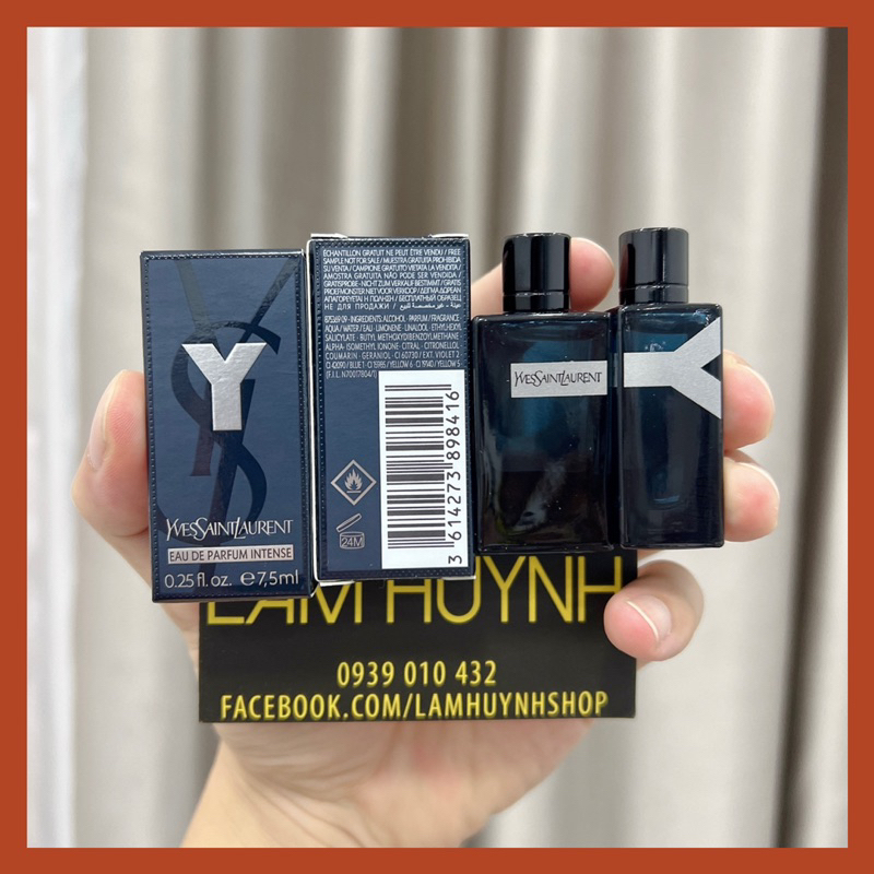 Nước hoa mini Nam Y YSL Intense EDP 7,5ml