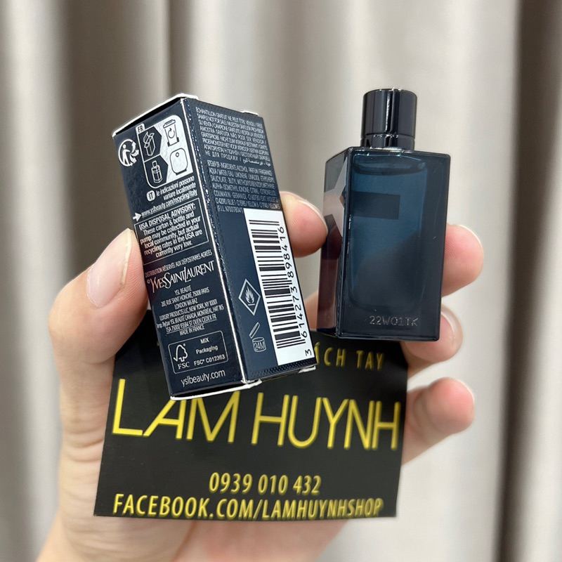 Nước hoa mini Nam Y YSL Intense EDP 7,5ml