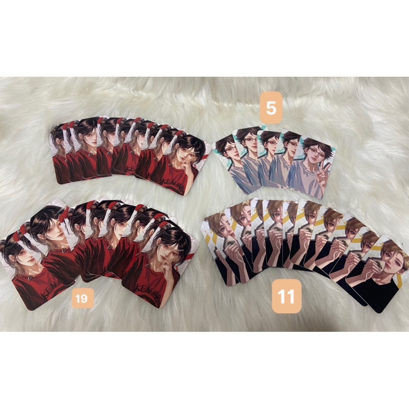 Haikyuu Tansuii card bo góc