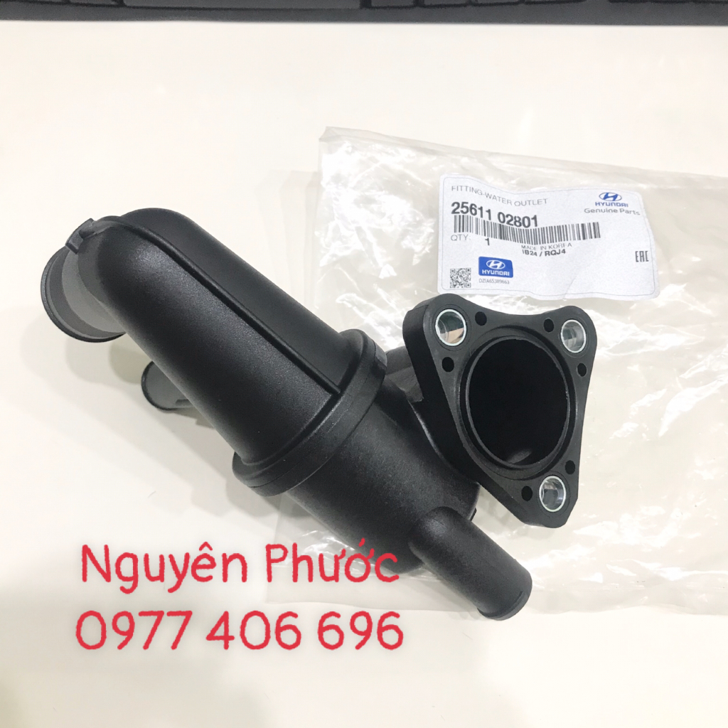 Ống chia nước/ Cút chia nước bắt cảm biến HYUNDAI GETZ 1.1 - Hàng xịn chính hãng 2561102801/2565002801
