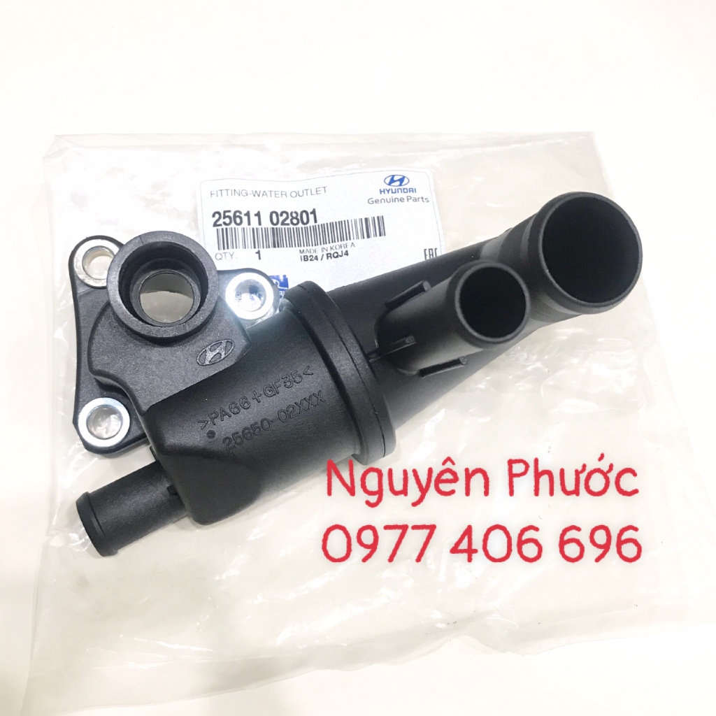 Ống chia nước/ Cút chia nước bắt cảm biến HYUNDAI GETZ 1.1 - Hàng xịn chính hãng 2561102801/2565002801
