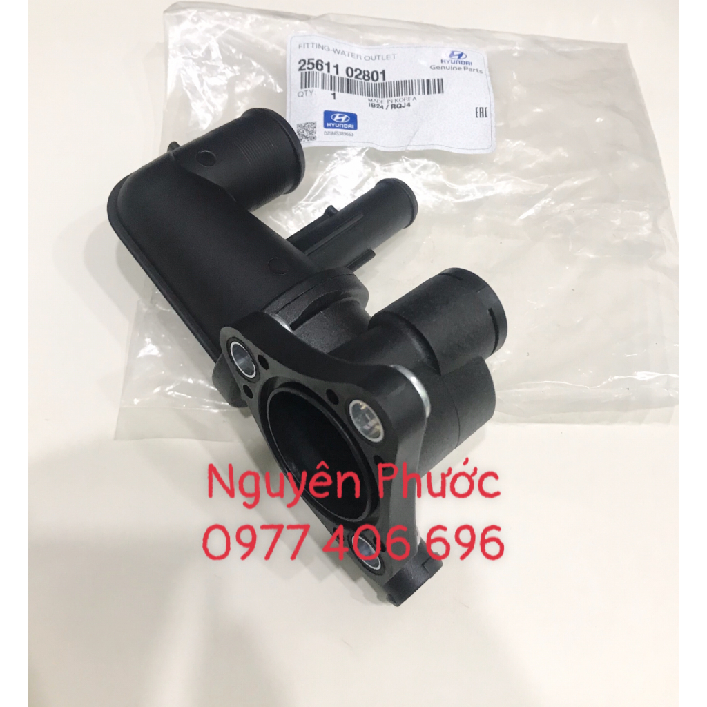 Ống chia nước/ Cút chia nước bắt cảm biến HYUNDAI GETZ 1.1 - Hàng xịn chính hãng 2561102801/2565002801
