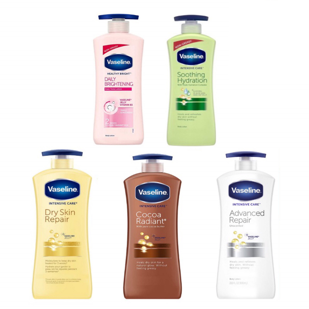 Sữa dưỡng thể Vaseline Mỹ 725ml