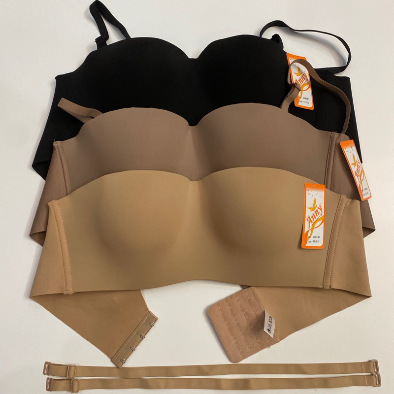 Áo lót không gọng bigsize cup ngang quả to cup B Thái lan Anny 9583 nâng ngực bản lưng to size 34 đến size 42