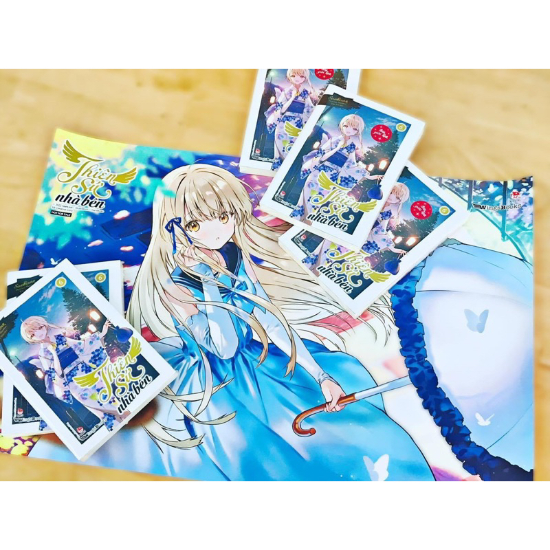 Poster thiên sứ nhà bên 6 có ống bảo vệ kèm bản giới hạn