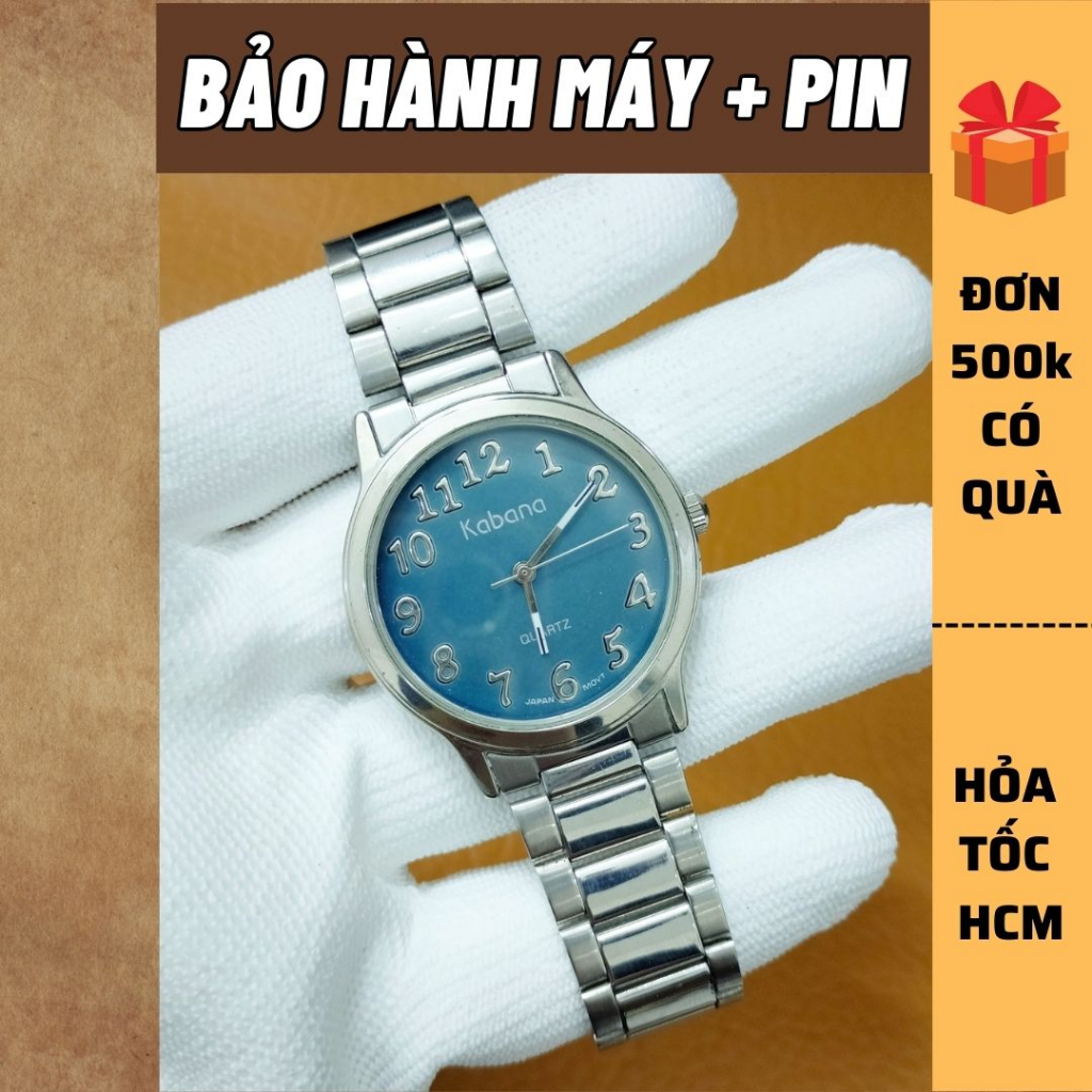 Đồng hồ nữ Kobana hàng si Nhật mặt xanh [Gò Vấp/Hỏa Tốc]