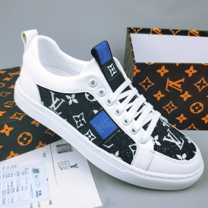 Giày thể thao nam hot trend, giày l.v nam cao cấp,Full Bill Box đủ size 38-43