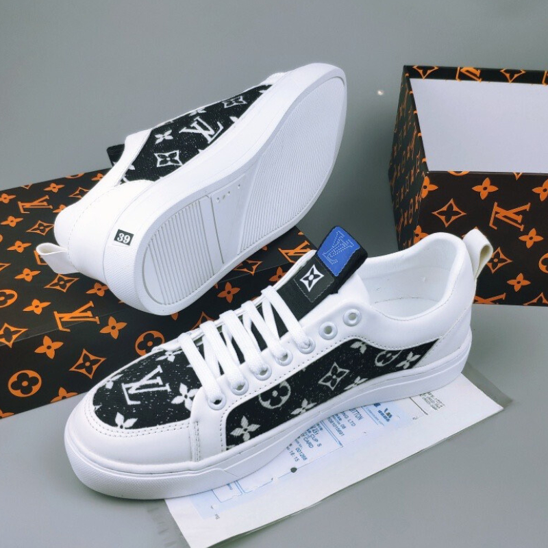 Giày thể thao nam hot trend, giày l.v nam cao cấp,Full Bill Box đủ size 38-43