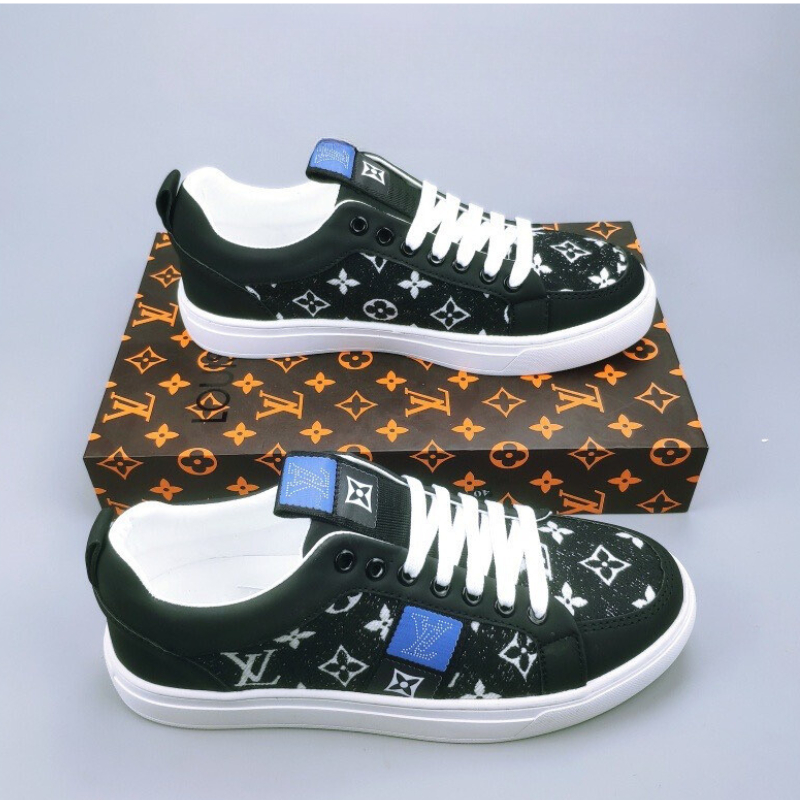 Giày thể thao nam hot trend, giày l.v nam cao cấp,Full Bill Box đủ size 38-43