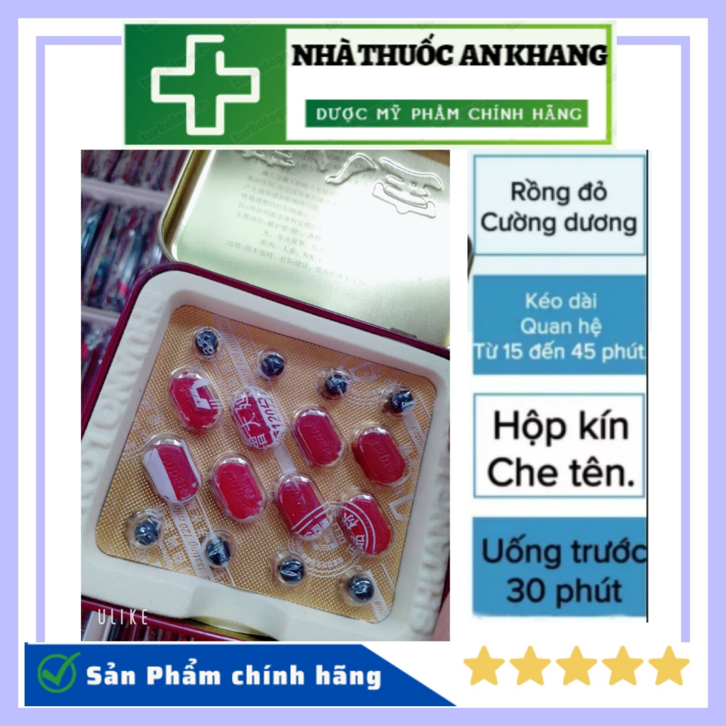 Viên rồng đỏ TIBET BABAO cao cấp tăng cường kéo dài phong độ nam  - hàng chính hãng