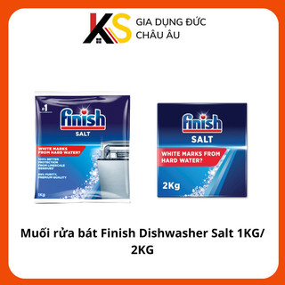 Muối rửa bát finish dishwasher salt 1kg/ 2kg