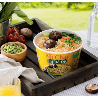 Mì chay lá bồ đề  DATE MỚI - Vegetarian Instant Noodle "Bohdi leaf" brand