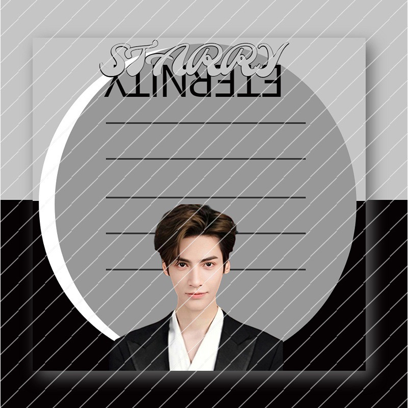 Set tập giấy note 50 tờ hình La Vân Hi