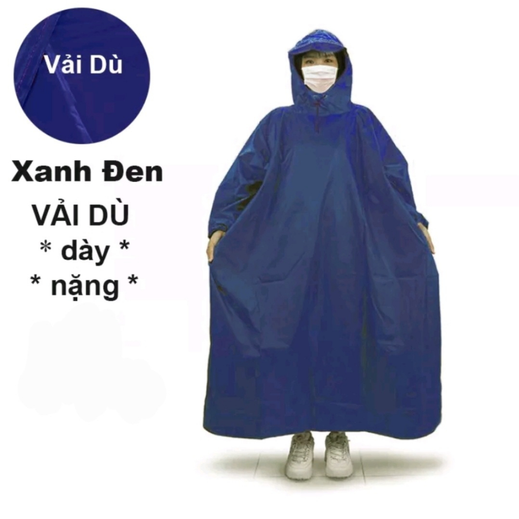 Áo mưa BÍT - Áo mưa kín vải dù siêu bền