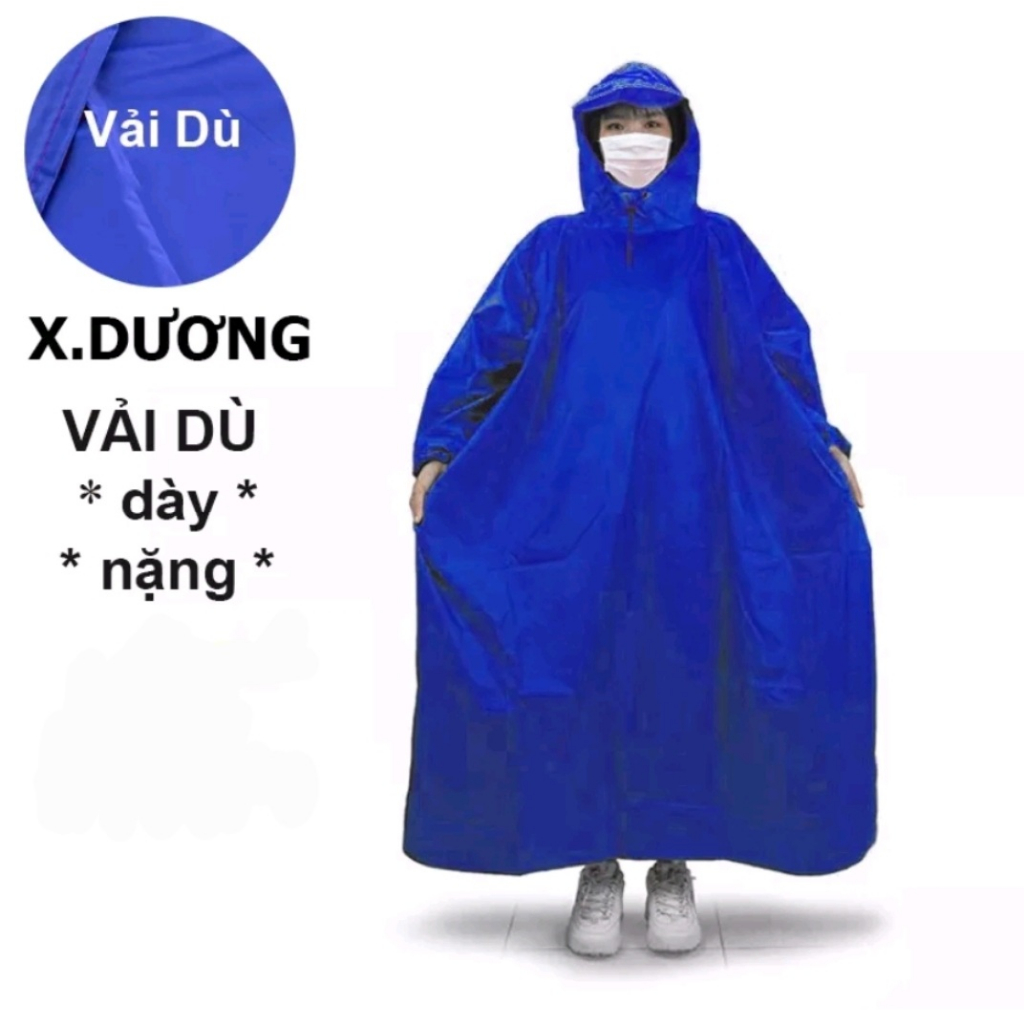 Áo mưa BÍT - Áo mưa kín vải dù siêu bền