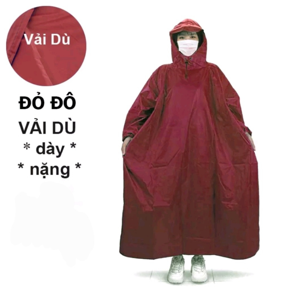 Áo mưa BÍT - Áo mưa kín vải dù siêu bền