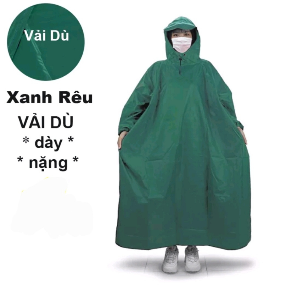 Áo mưa BÍT - Áo mưa kín vải dù siêu bền