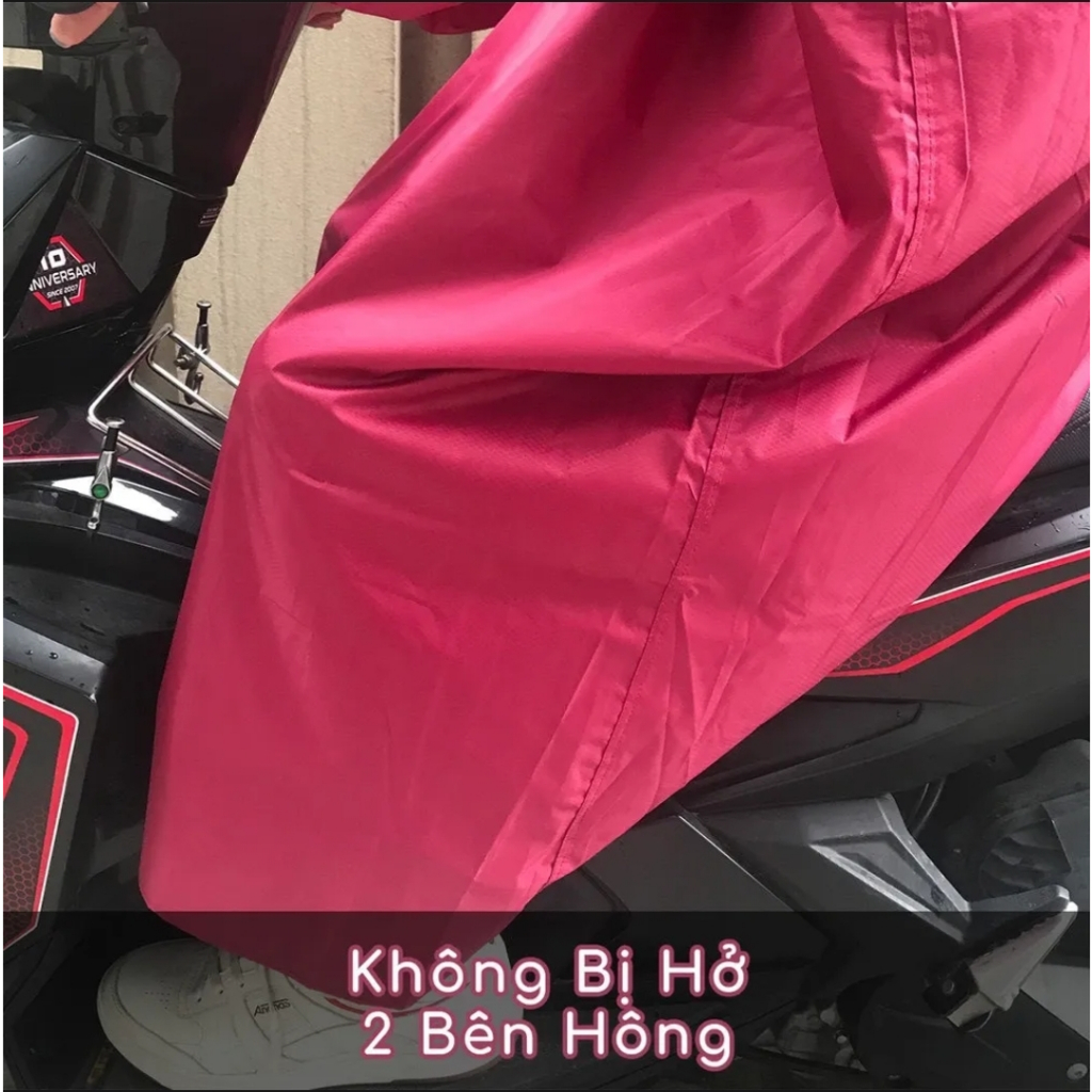 Áo mưa BÍT - Áo mưa kín vải dù siêu bền