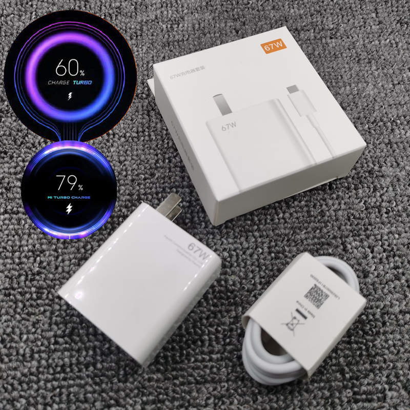 Bộ sạc nhanh 67w Mi Turbo Charge cho Xiaomi Redmi hàng chuẩn xịn | BigBuy360 - bigbuy360.vn