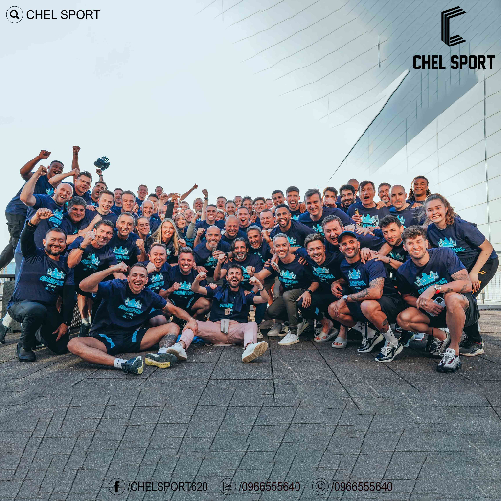 Áo thun MC 3 In A Row EPL 100% cotton