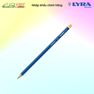 Bút chì đen có tẩy LYRA Robinson HB/2 nhập khẩu Đức 1220100