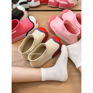 (HÀNG ORDER/Ảnh thật) Boots cao su mario phối màu