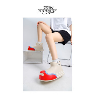 (HÀNG ORDER/Ảnh thật) Boots cao su mario phối màu
