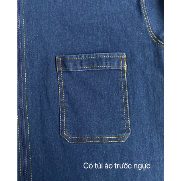 Áo Chống Nắng Nam Vải Bò Dày Dặn Có Size đến 100kg