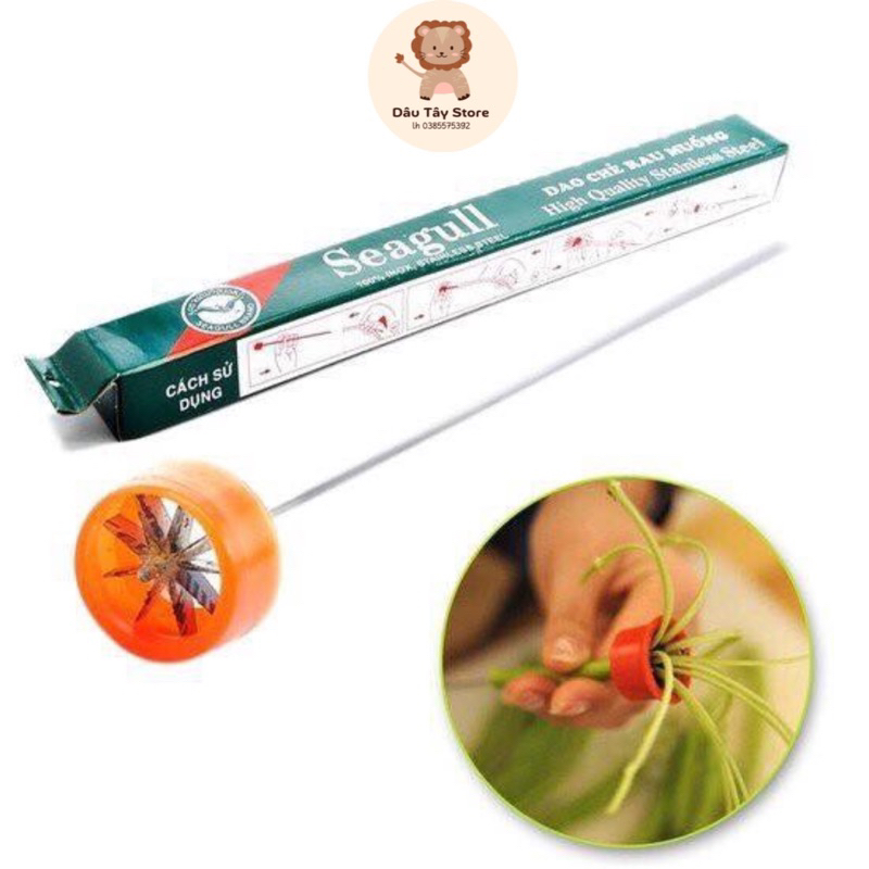 Chẻ Rau Muống, Dụng Cụ Chẻ Rau Muống Làm Nộm Nhanh Gọn
