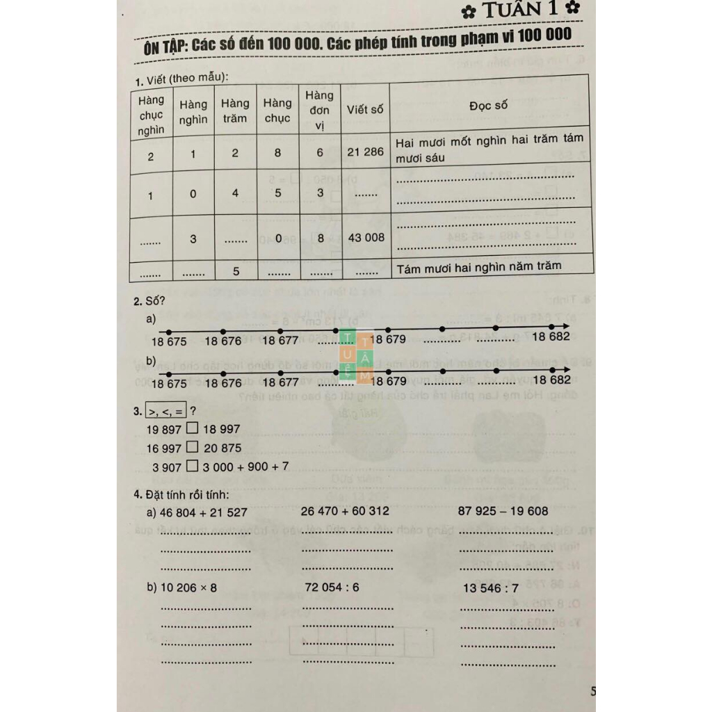 Sách - Bài tập nâng cao Toán 4