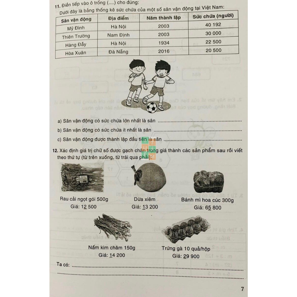 Sách - Bài tập nâng cao Toán 4