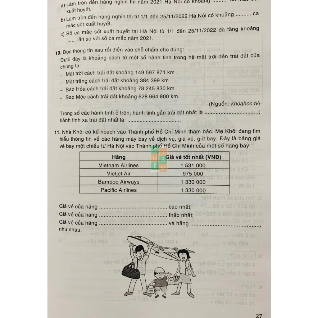 Sách - Bài tập nâng cao Toán 4
