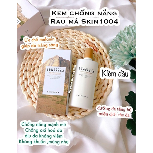 Kem Chống Nắng Skin1004 Madagascar Centella Air-fit Suncream Plus SPF50+++50ml -Cucosmetics