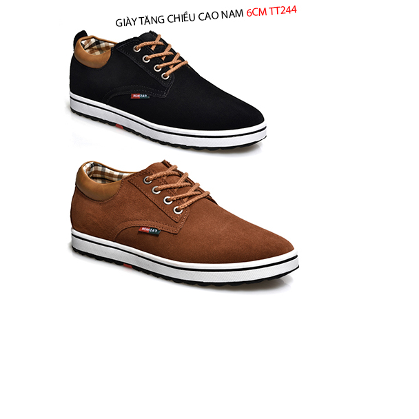 GIÀY TĂNG CHIỀU CAO NAM 6CM TT244