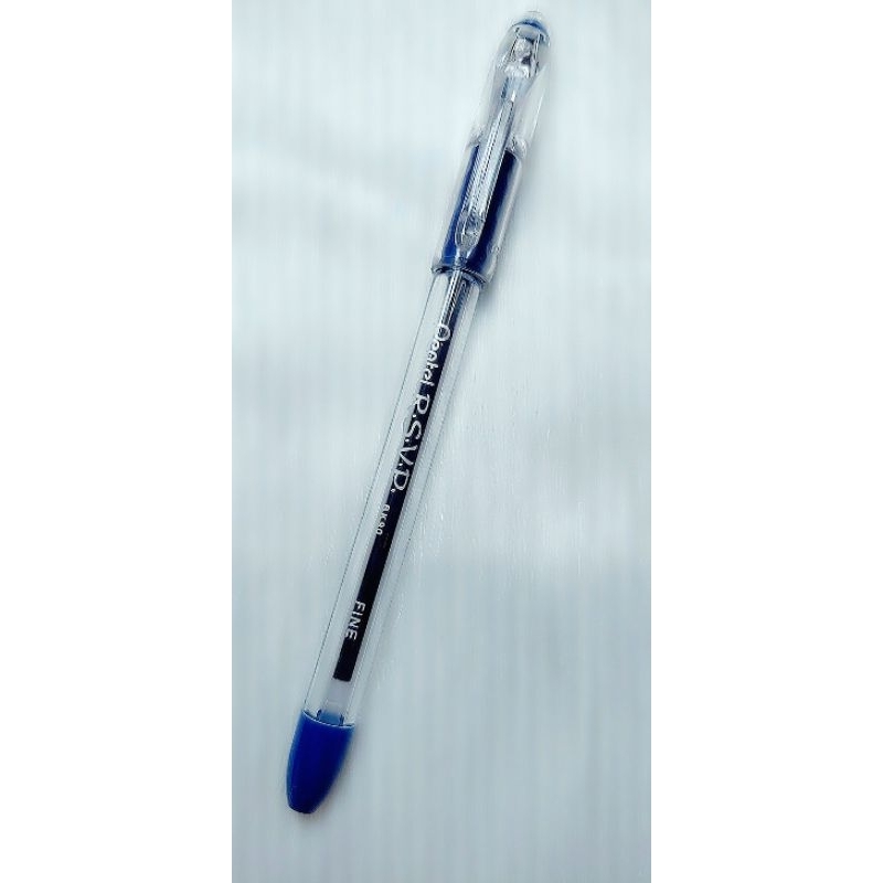 Bút Bi RSVP PENTEL BK90 mực xanh Hàng Chính Hãng