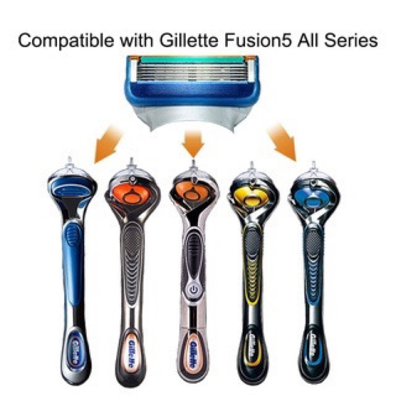 Dao cạo râu Nhật Bản cao cấp 5 lưỡi Gillette Fusion Proglide