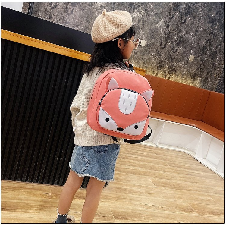 Balo trẻ em mẫu giáo, đi học, đi chơi cho bé trai, bé gái, phong cách Hàn Quốc, thiết kế hoạt hình dễ thương