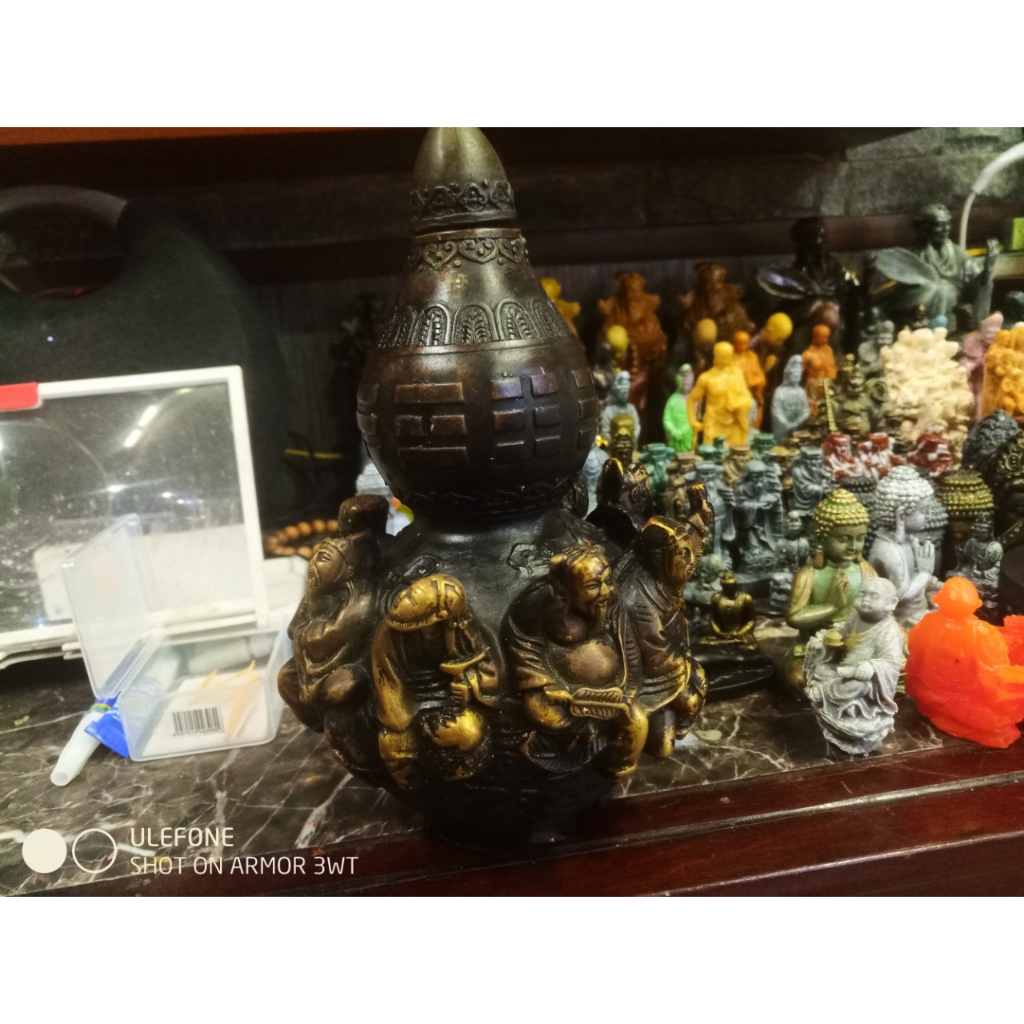 Hồ lô bát tiên bằng đồng phong thuỷ
