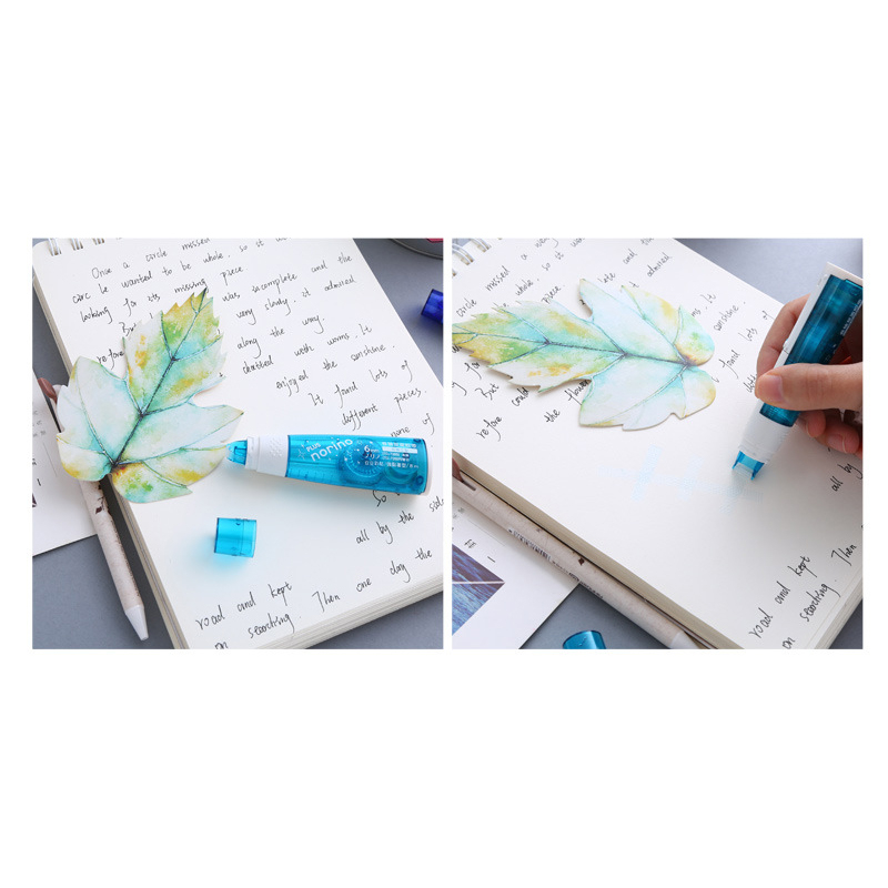 Băng dính, băng keo 2 mặt dạng bút kéo Norino - Có thể thay lõi - 8mx6mm - Dán giấy, DIY, trang trí notebook, planner...