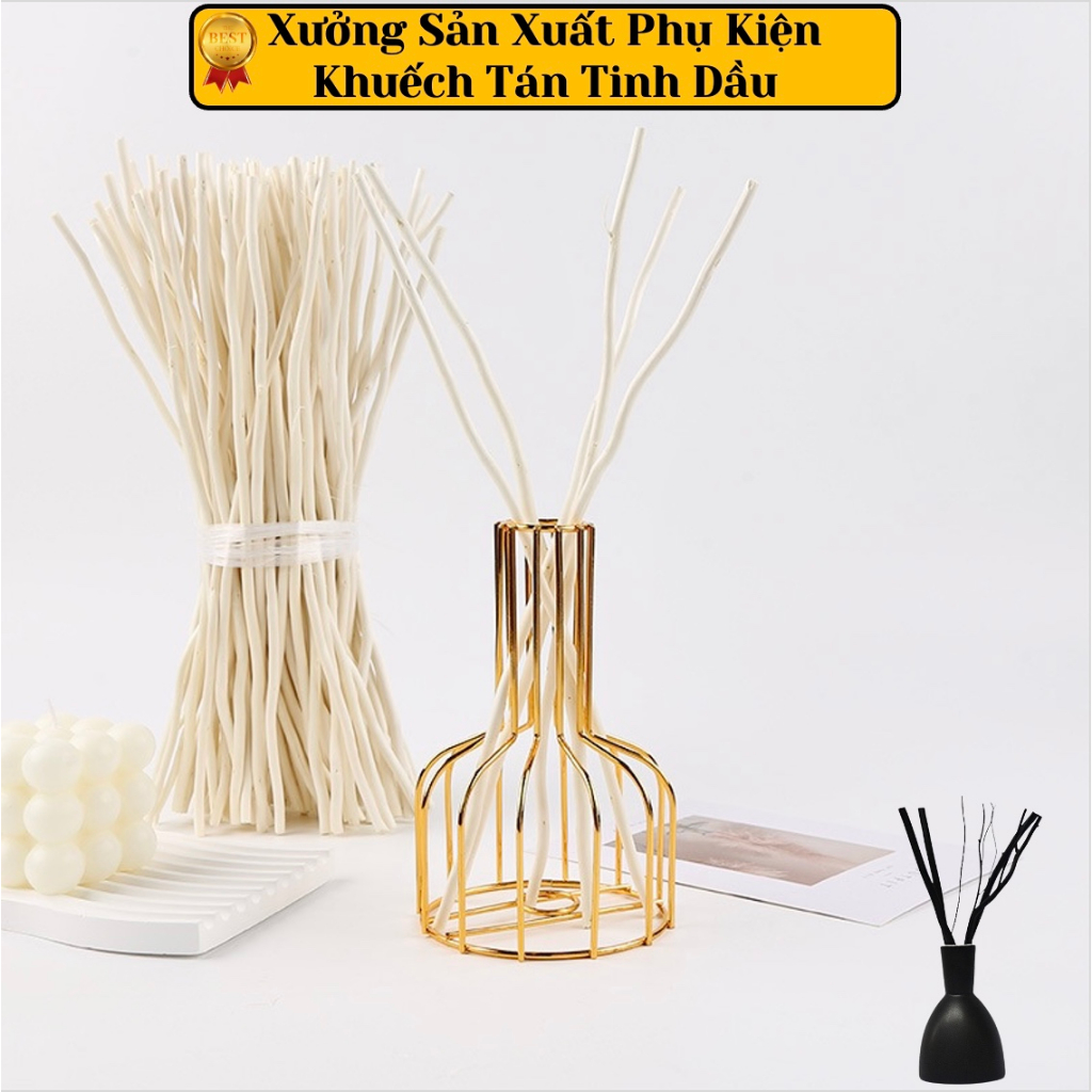 GIÁ SỈ - Que Khuếch Tán Tinh Dầu Que Có Nhánh Tản Hương LALUNA.CENT Thơm Phòng Tiện Dụng Trang Trí