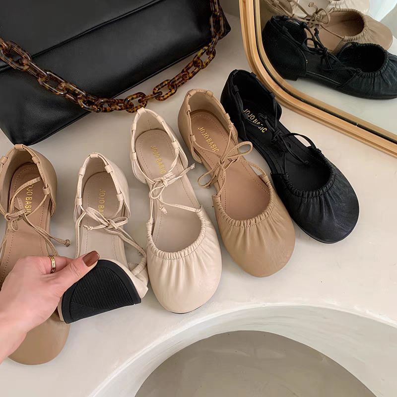 Giày búp bê giày bệt phong cách Hàn Quốc 3 màu